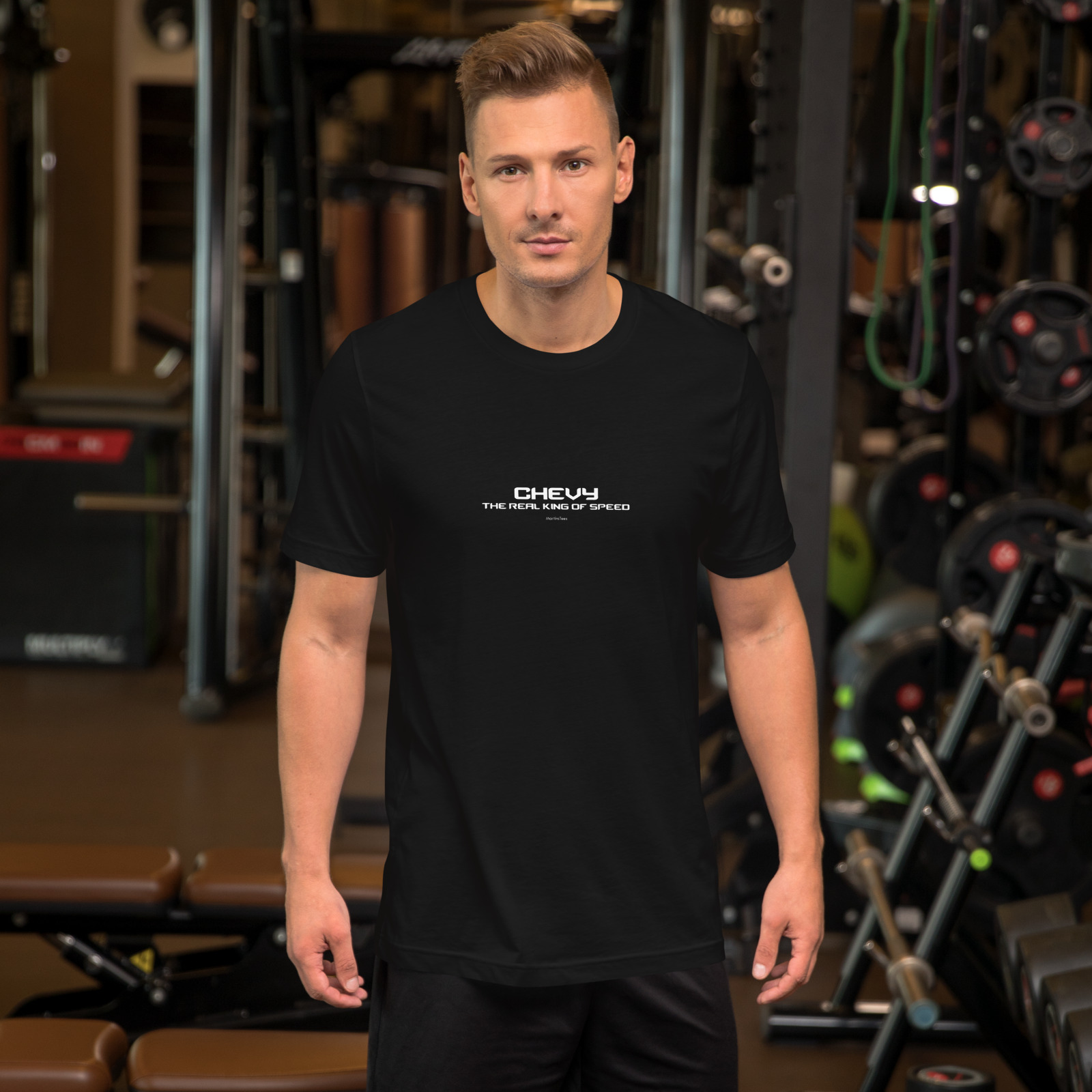 T-shirt: CHEVY - THE REAL KING OF SPEED