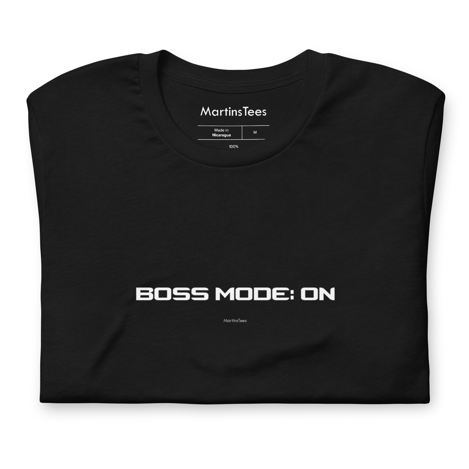 T-shirt: BOSS MODE: ON