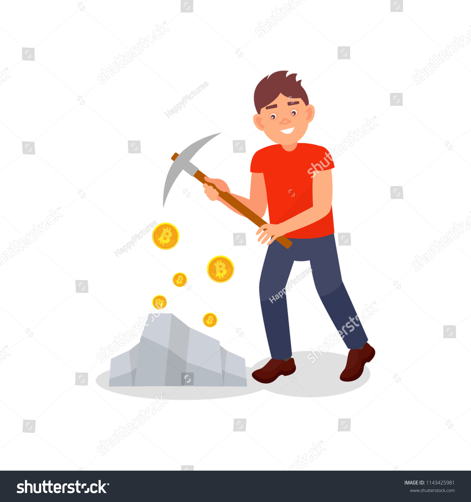 B