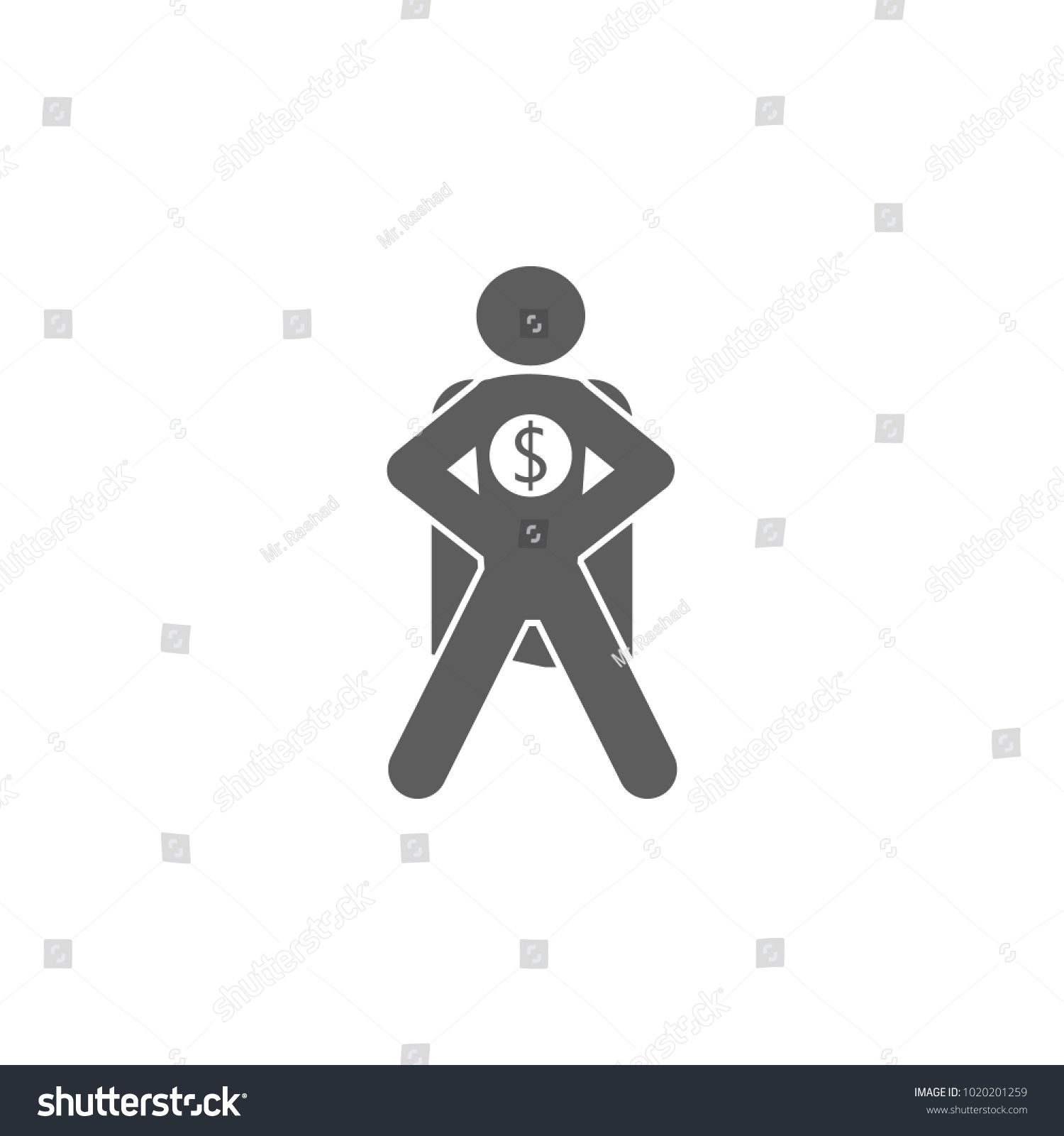U