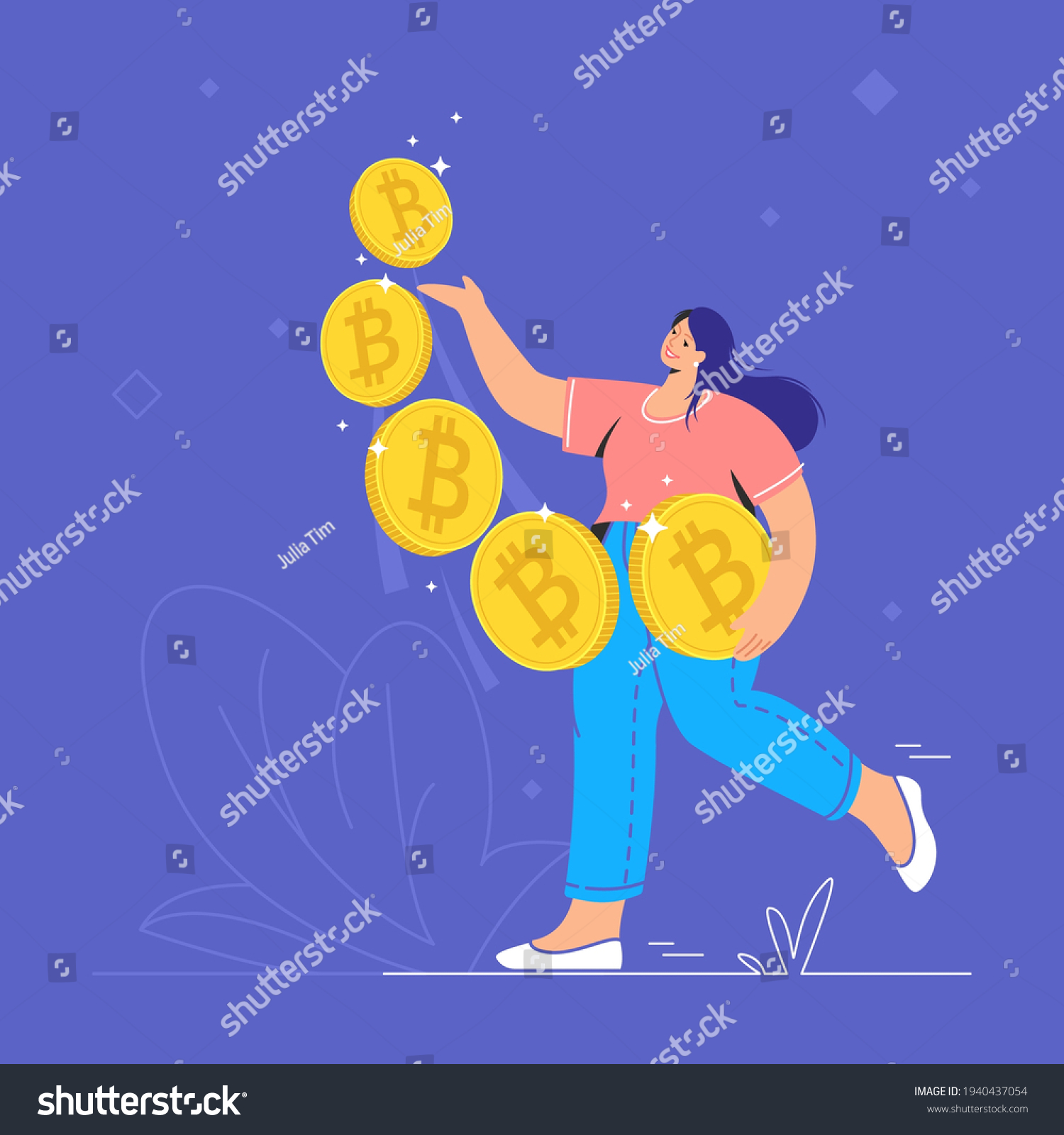 B