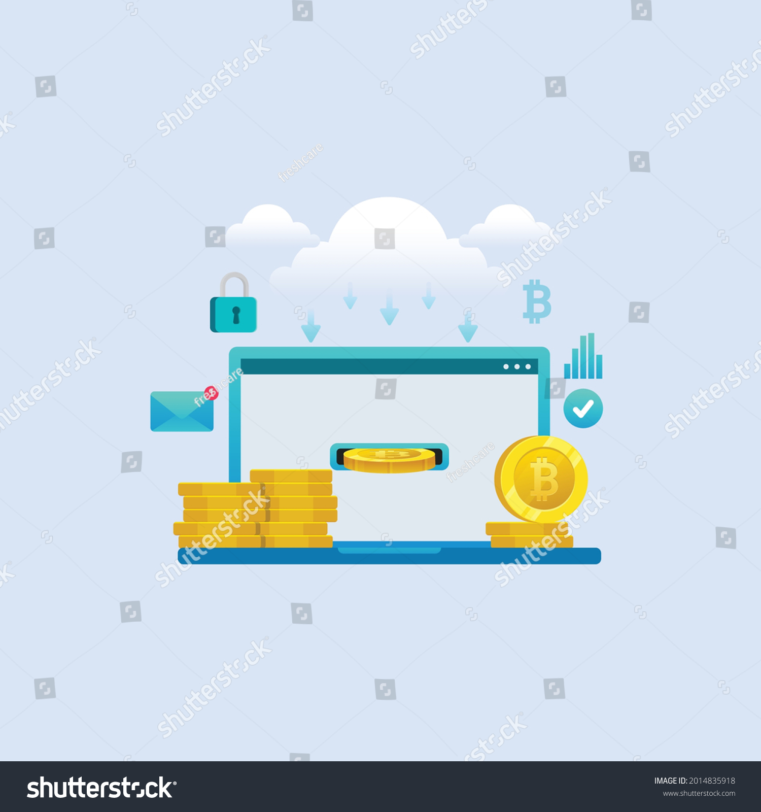 B